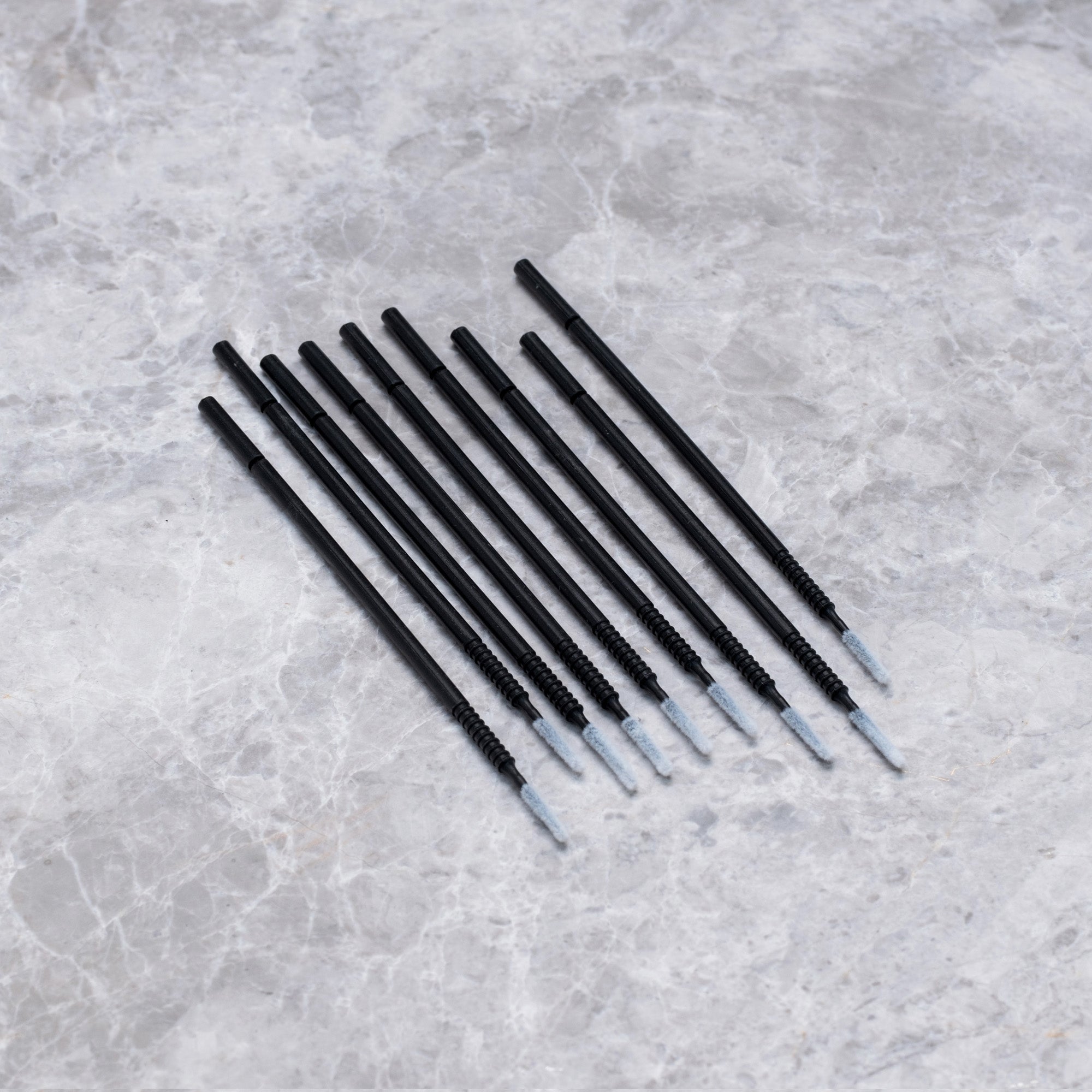 Micro Brush Applikator 1,2 mm Sort - 100 stk-ABA-NR Kosmetik