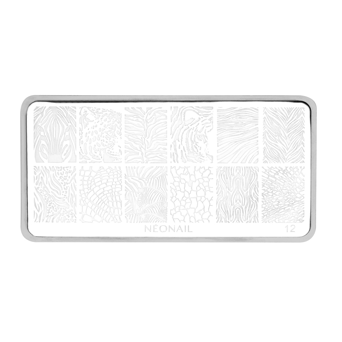 Stamping Plate #12-Neglepynt-NeoNail-NR Kosmetik
