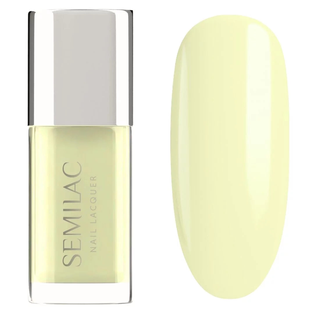 122 Nail Lacquer Butter Yellow - ALM. Neglelak - 9 ml-Neglelak-Semilac-NR Kosmetik