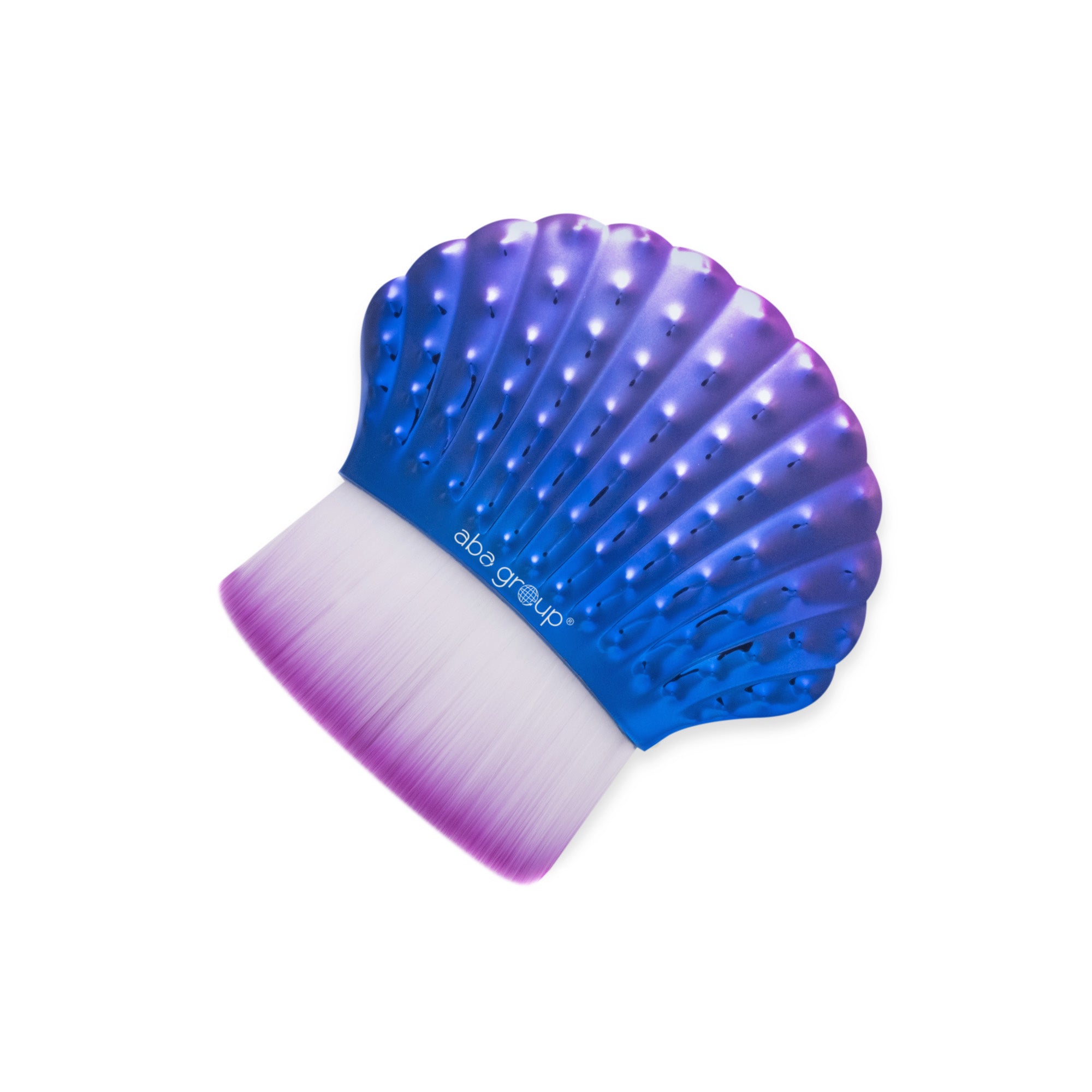 Seashell Dust Brush - Blå-Accessories-ABA-NR Kosmetik