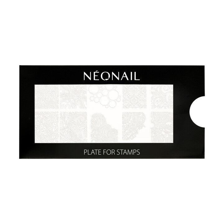 Stamping Plate #1-Neglepynt-NeoNail-NR Kosmetik
