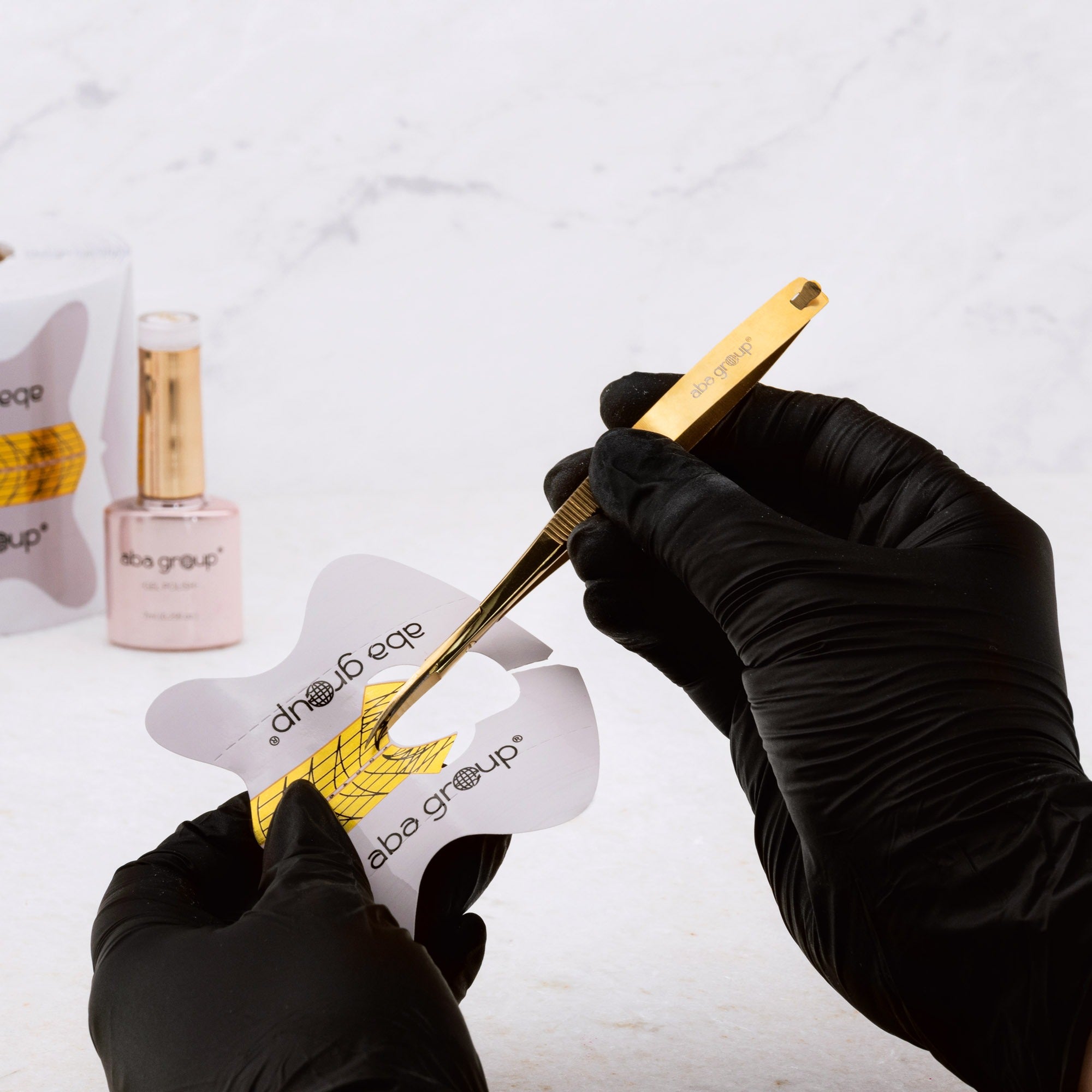 Saks til skabeloner bøjet - 1468-ABA-NR Kosmetik