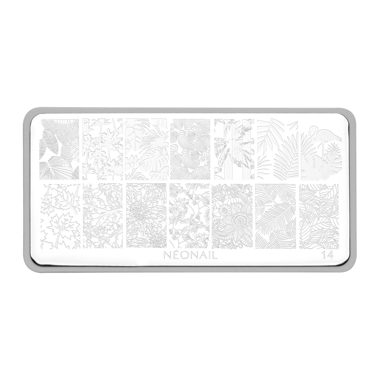 Stamping Plate #14-Neglepynt-NeoNail-NR Kosmetik