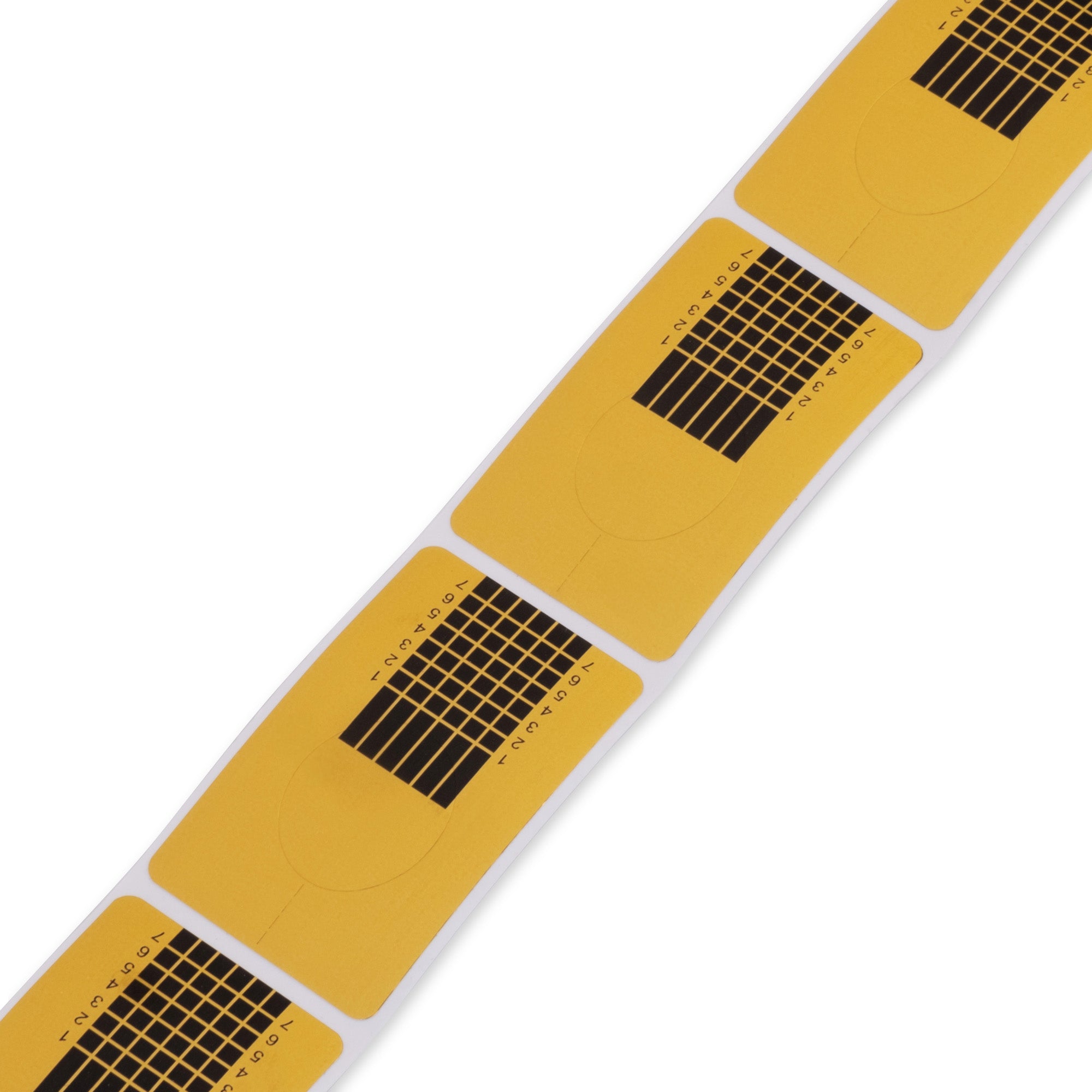 Skabeloner Guld Slim - 500 stk-ABA-NR Kosmetik