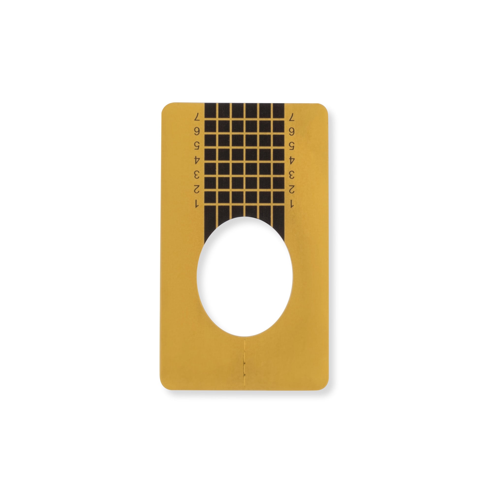 Skabeloner Guld Slim - 500 stk-ABA-NR Kosmetik