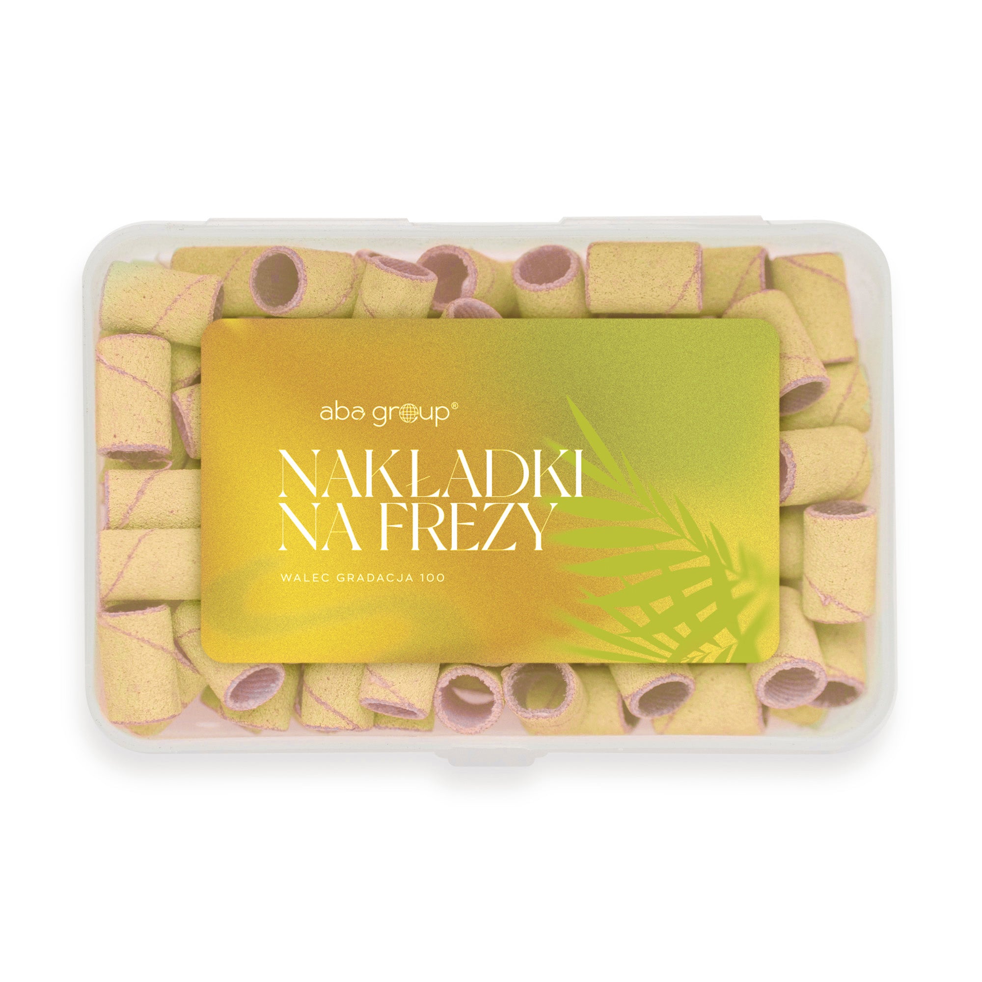 Sanding Band 100 Gul - 100 stk-ABA-NR Kosmetik