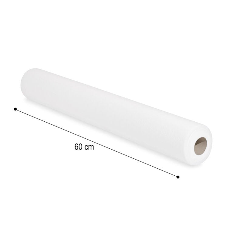 Engangslagen - Hvid 60 cm x 50 m / 2 x 18 gsm-Hygiejne-ABA-NR Kosmetik
