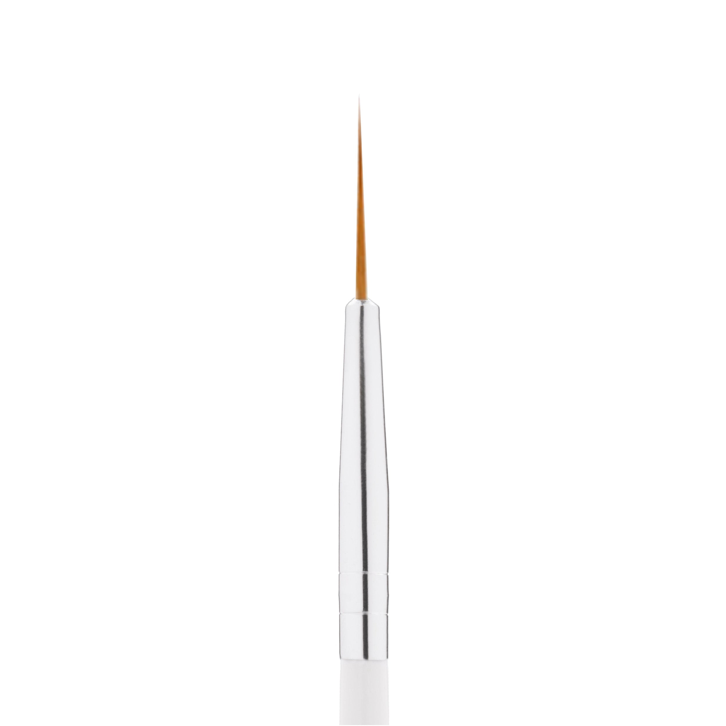 Hvid Penselsæt til Nail Art - 3 stk. *-Brand accessories-ABA-NR Kosmetik