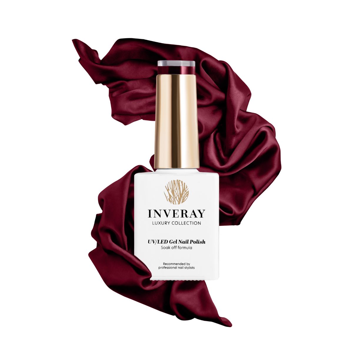 Gelpolish - 190 Bordeaux - 10ml-Gelpolish-Inveray-NR Kosmetik