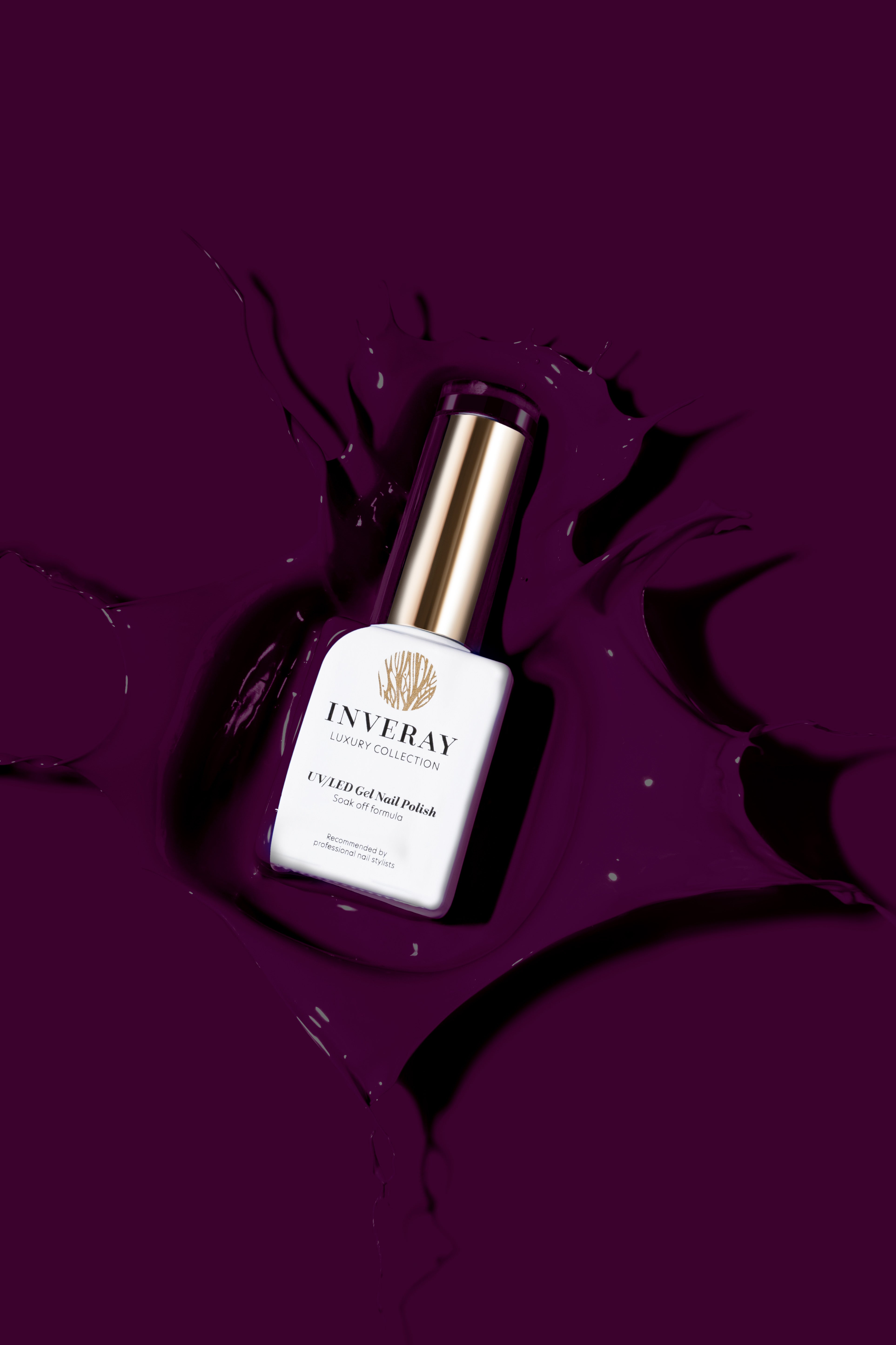 Gelpolish - 196 Majestic Violet - 10ml-Gelpolish-Inveray-NR Kosmetik