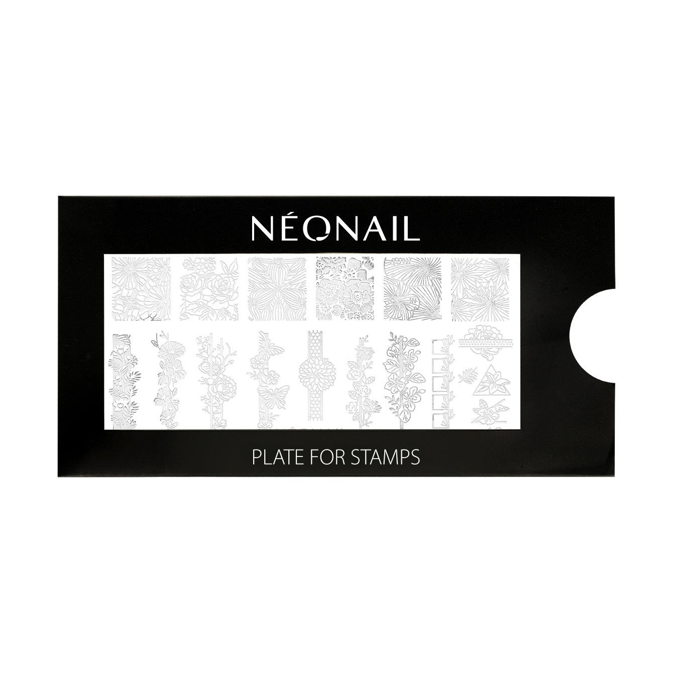 Stamping Plate #19-Neglepynt-NeoNail-NR Kosmetik