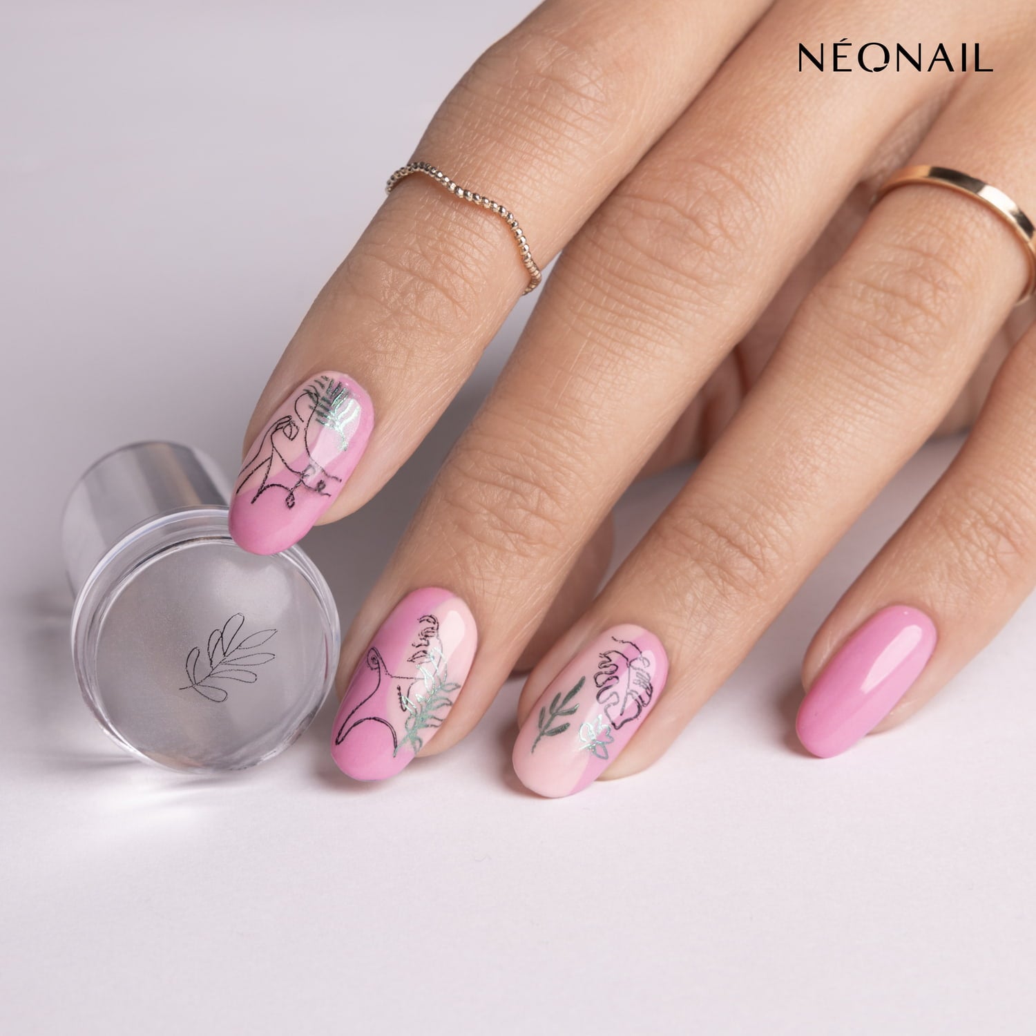 Stamping Gele Clear - 4ml-Neglepynt-NeoNail-NR Kosmetik