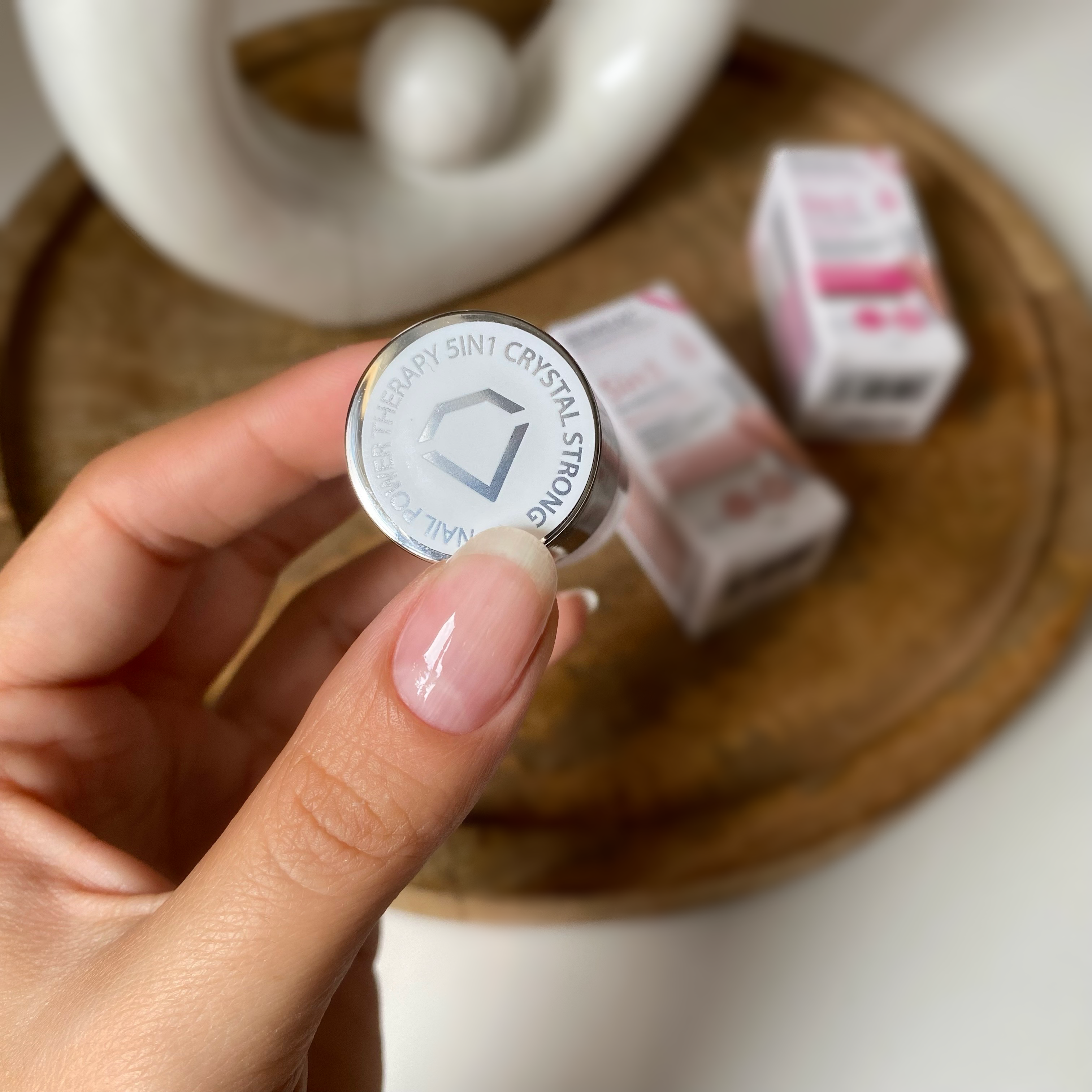 Nail Conditioner - Nail Power Therapy 5in1 Crystal Strong - 7 ml-Negleolie-Semilac-NR Kosmetik