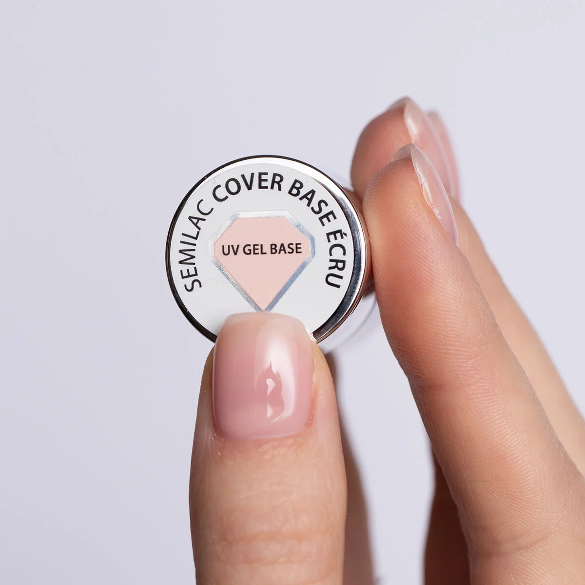 Skin Tone Cover Base - Écru 7 ml-UV Hybrid TOP/BASE-Semilac-NR Kosmetik