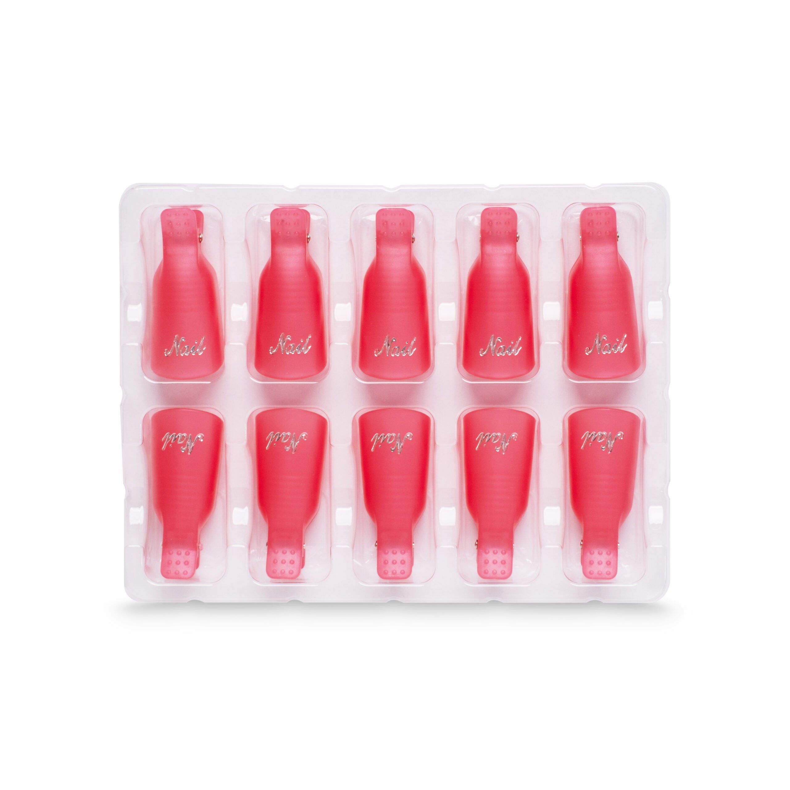 Negleklips til aftagning Lyserød - 10 stk-ABA-NR Kosmetik