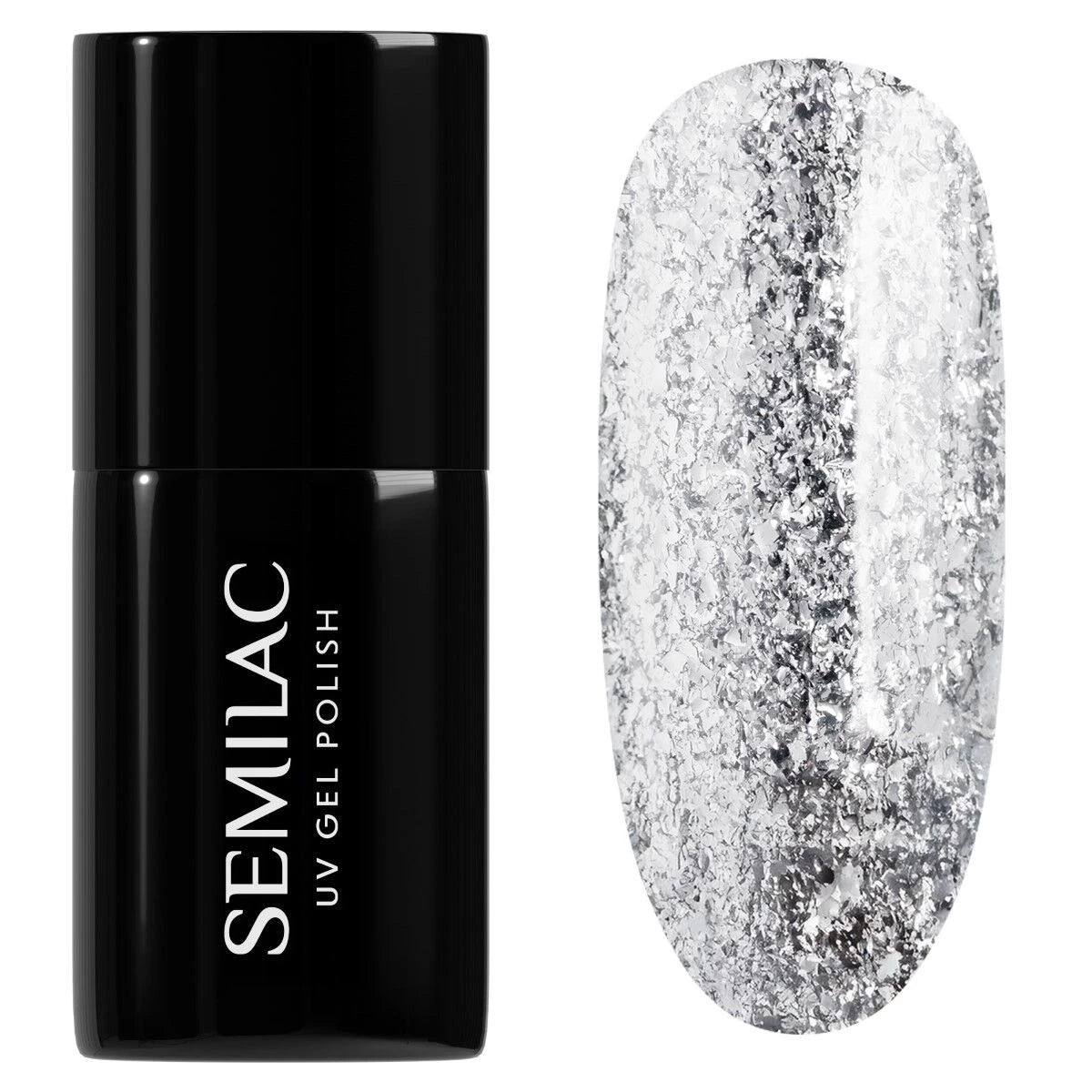 Gelpolish 292 Silver Shimmer - 7 ml-UV Hybrid-Semilac-NR Kosmetik
