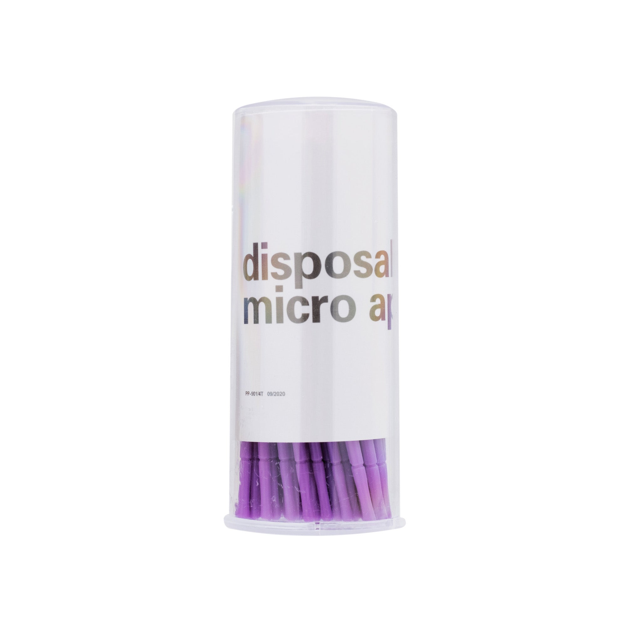 Micro Brush Applikator 1 mm Lilla - 100 stk-vipper tilbehør-ABA-NR Kosmetik