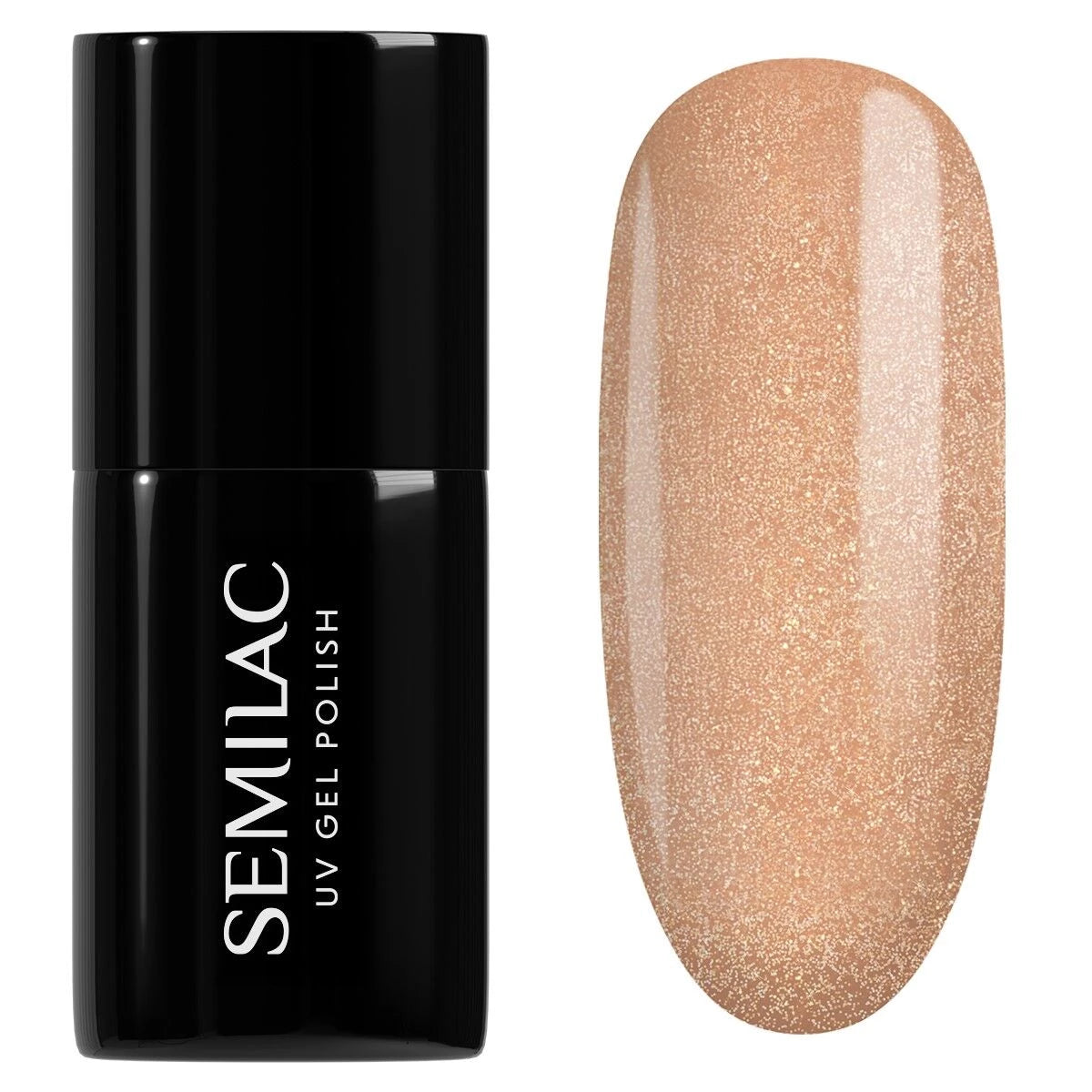 Gelpolish 307 Golden Icing - 7 ml-UV Hybrid-Semilac-NR Kosmetik