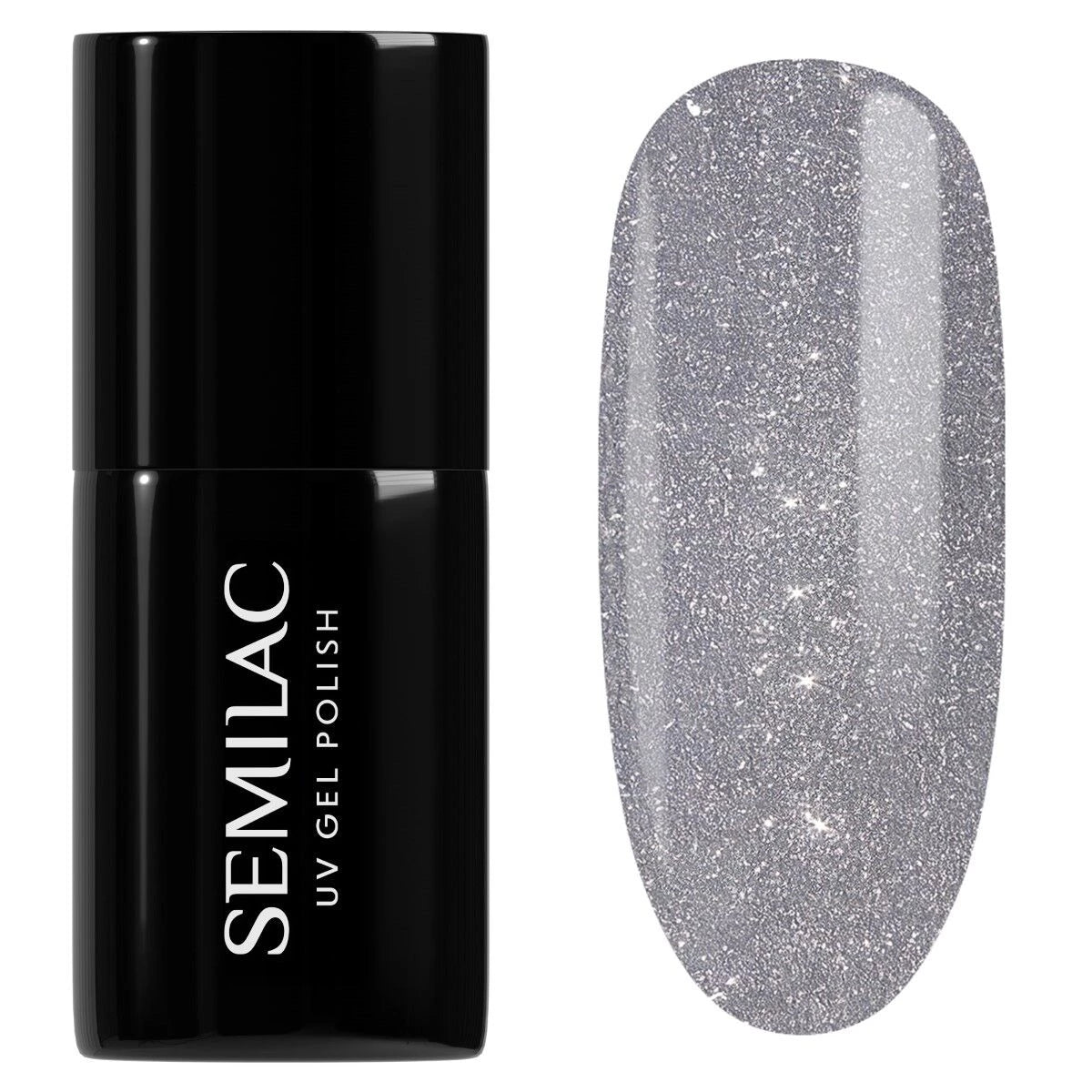 Gelpolish 334 Silver Lavender - Magnetic Glow - 7 ml-CAT EYE-Semilac-NR Kosmetik