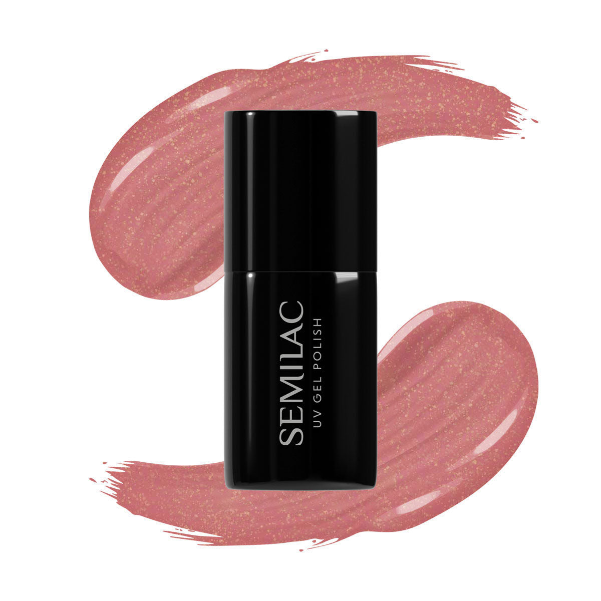 UV Hybrid 378 Shimmer Stone Amber - 7 ml-UV Hybrid-Semilac-NR Kosmetik