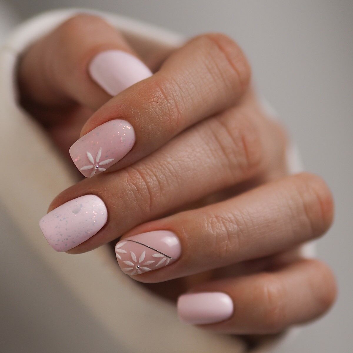 Top No Wipe Matt T26 Peach Galaxy - 7 ml-UV Hybrid TOP/BASE-Semilac-NR Kosmetik