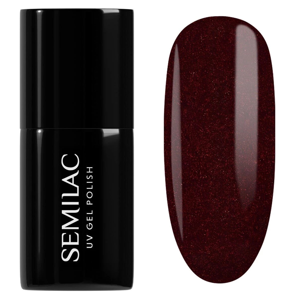 Gelpolish 393 Sparkling Black Cherry - 7 ml-UV Hybrid-Semilac-NR Kosmetik