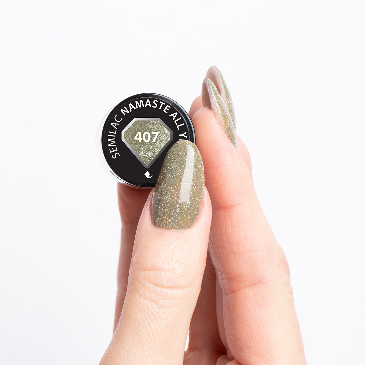 Gelpolish 407 Namaste All Year - 7 ml-UV Hybrid-Semilac-NR Kosmetik