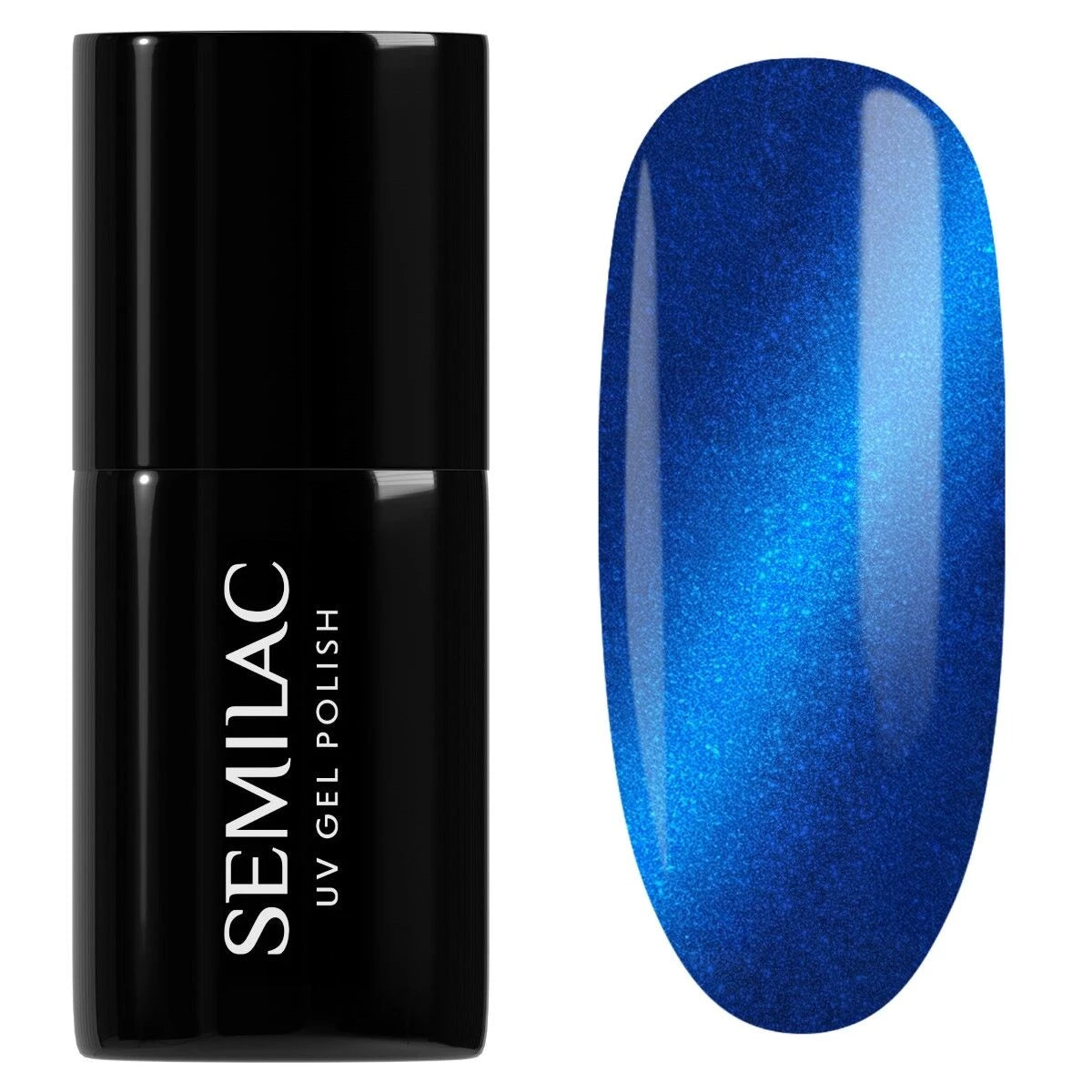 Gelpolish 466 Blue Silk Pijamas - 7 ml-UV Hybrid-Semilac-NR Kosmetik