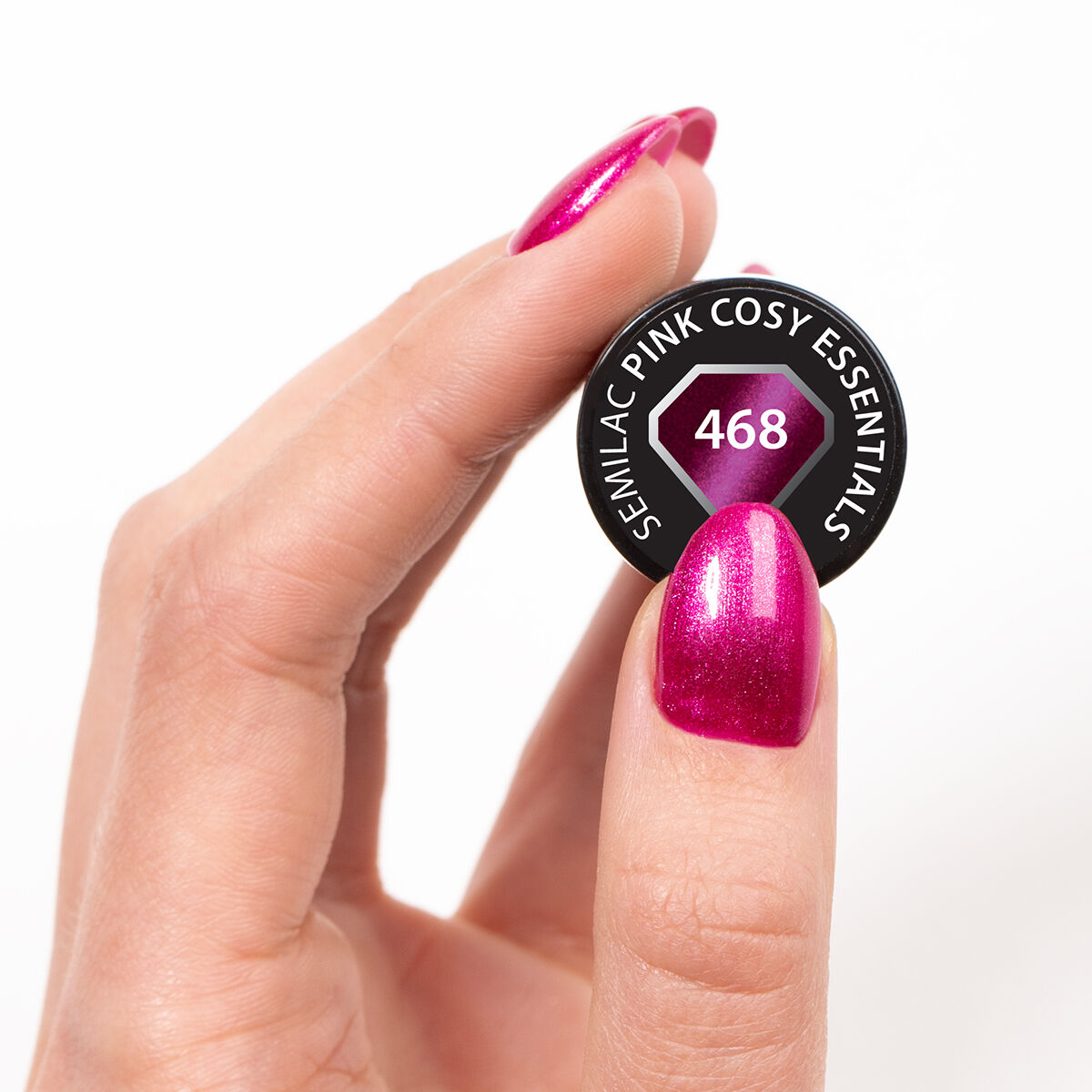 Gelpolish 468 Pink Cosy Essentials - 7 ml-UV Hybrid-Semilac-NR Kosmetik