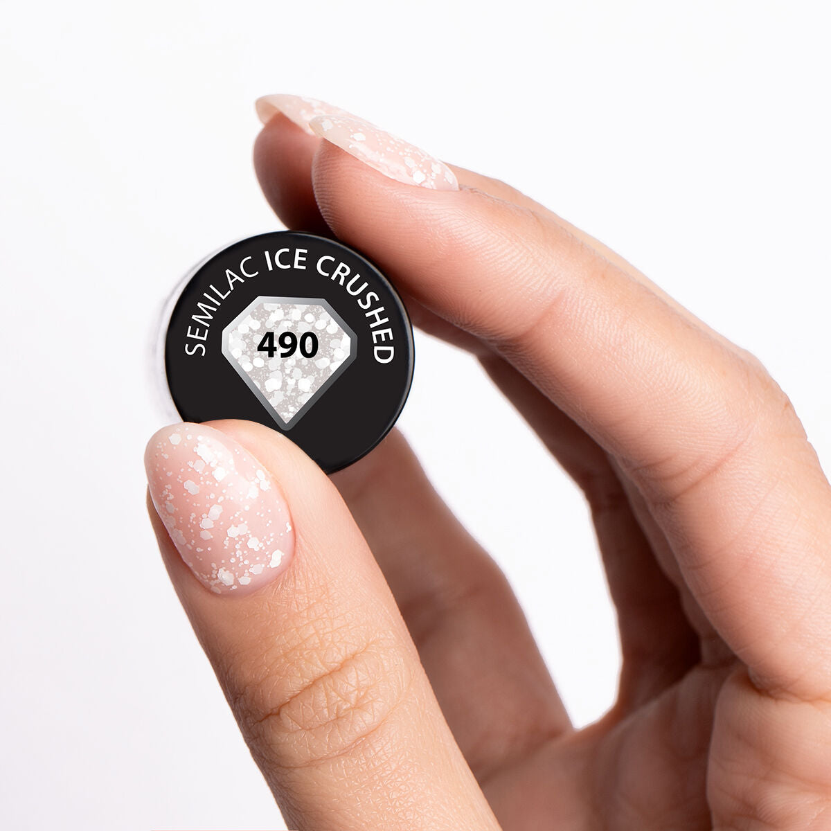 Crushed Ice Kollektion - 6 farver-UV Hybrid-Semilac-NR Kosmetik