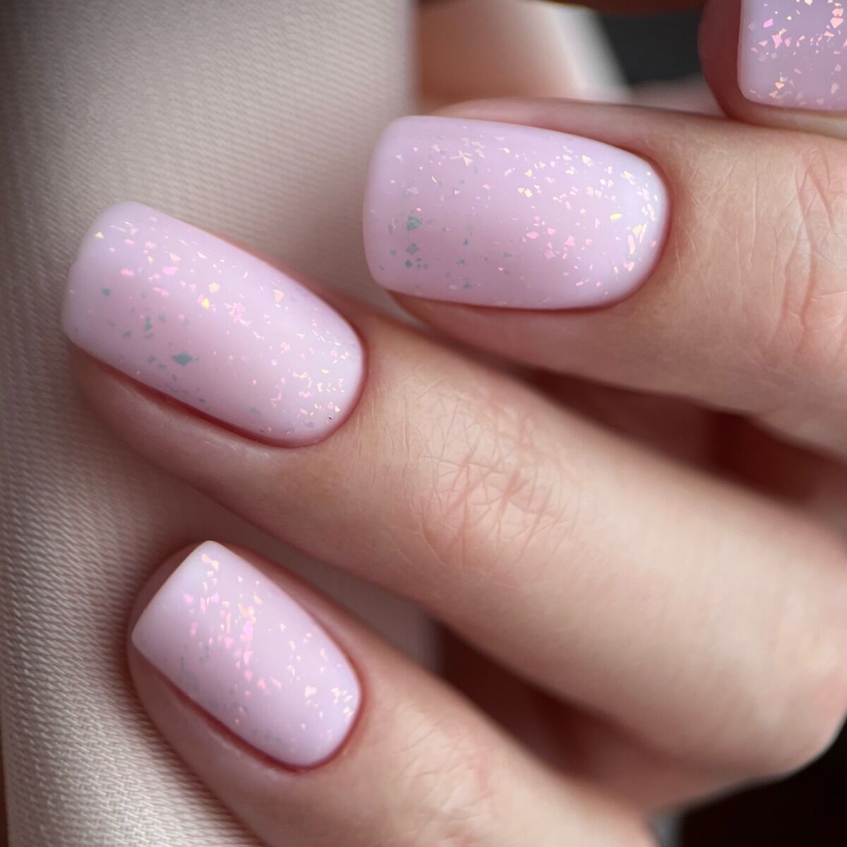 Top No Wipe Matt T26 Peach Galaxy - 7 ml-UV Hybrid TOP/BASE-Semilac-NR Kosmetik