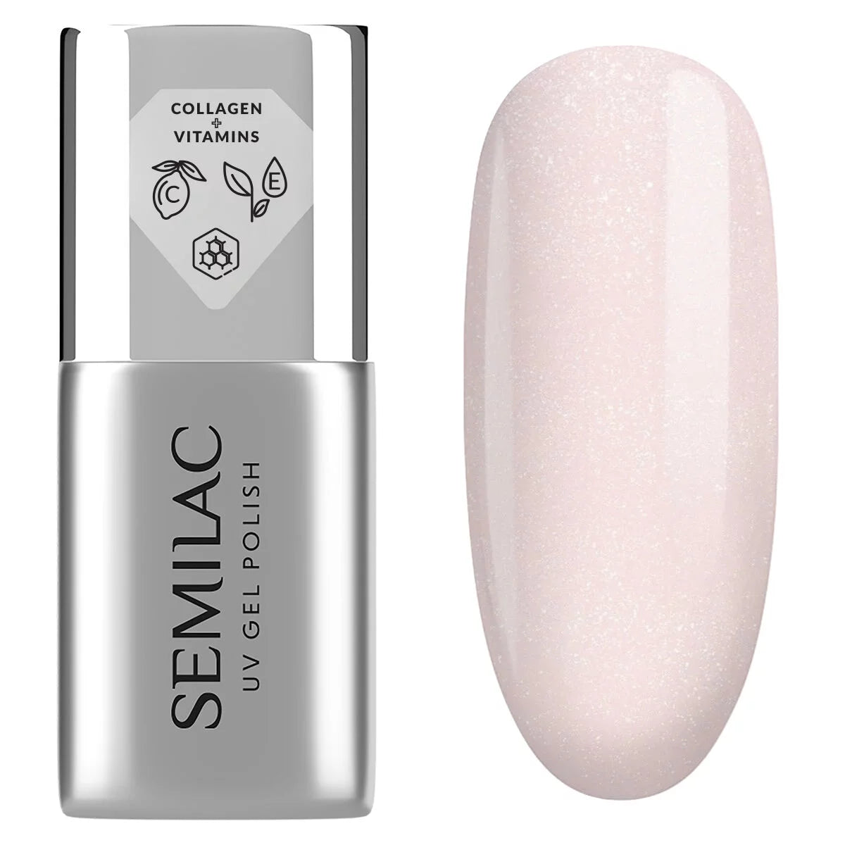 Collagen Base Milky Shine 7 ml-Semilac-NR Kosmetik