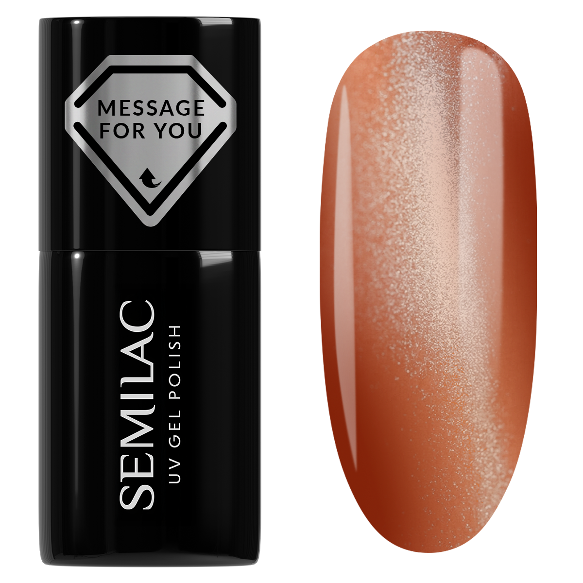 Gelpolish 734 Toffee Jelly Gloss 7 ml -Gelpolish-Semilac-NR Kosmetik