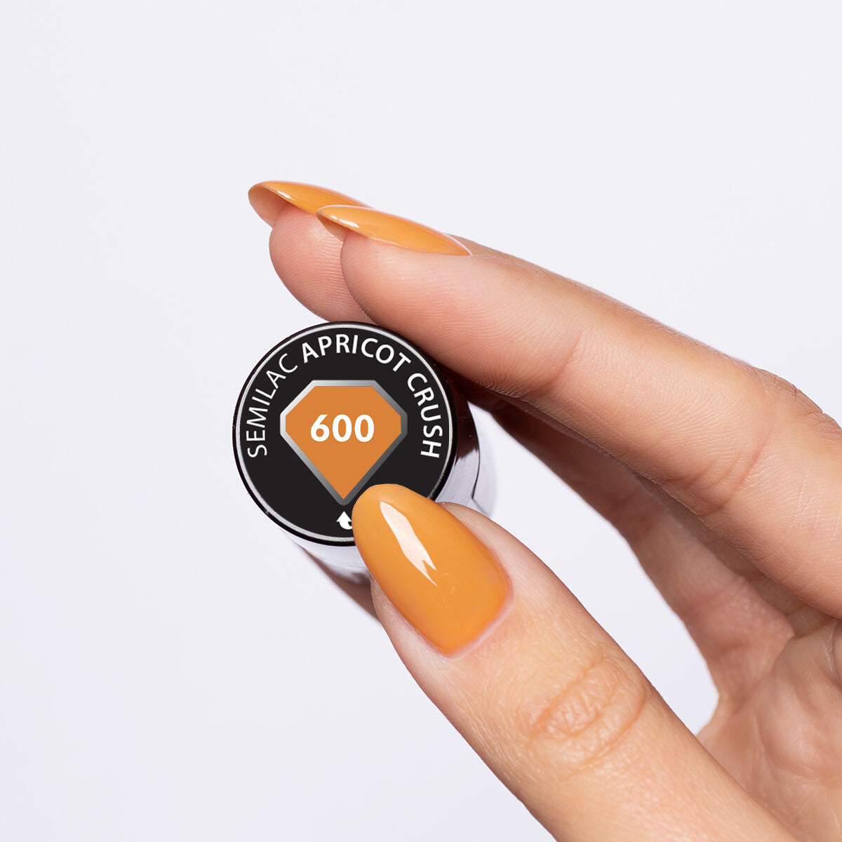 Gelpolish 600 Apricot Crush - 7 ml-UV Hybrid-Semilac-NR Kosmetik