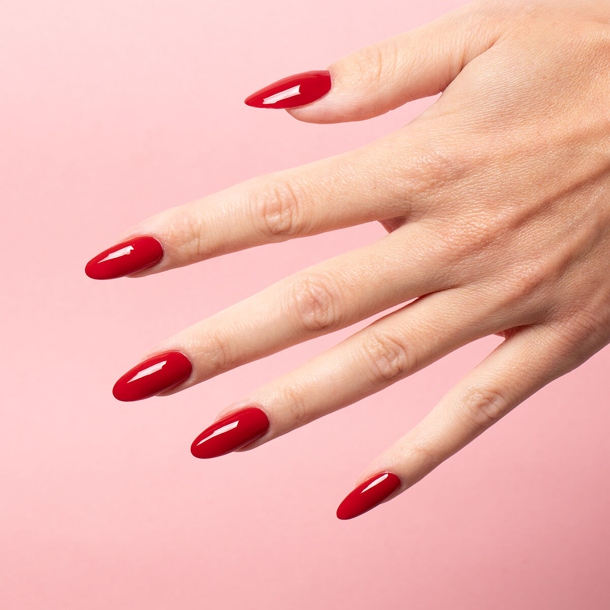 Gelpolish 608 Soft Red - 7 ml-UV Hybrid-Semilac-NR Kosmetik