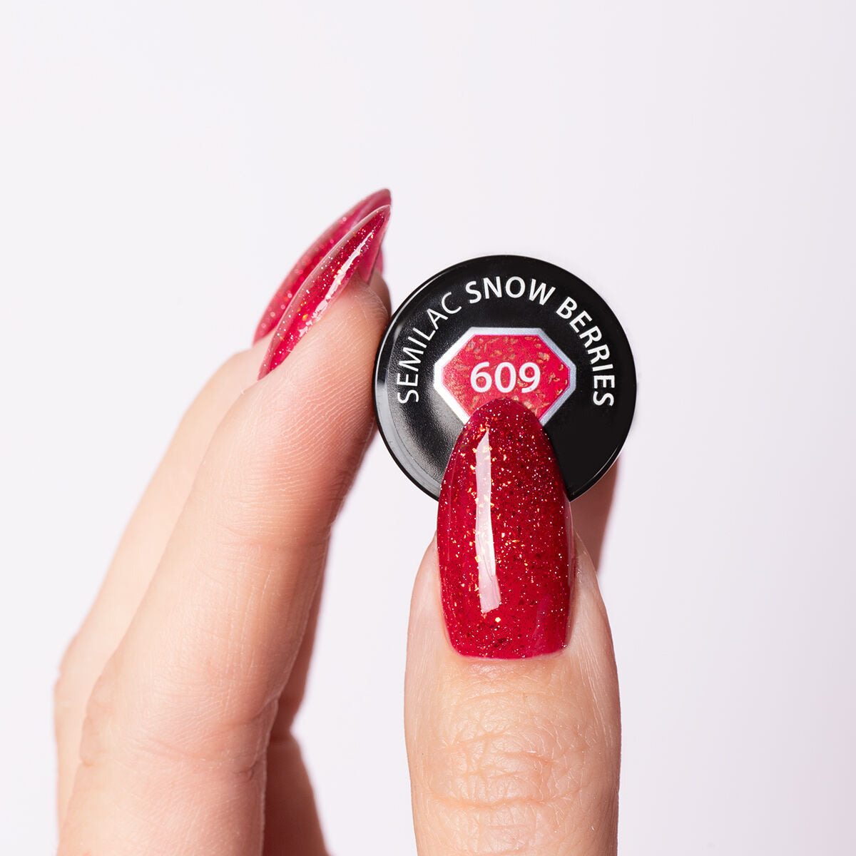 UV Hybrid 609 Snow Berries 7 ml-UV Hybrid-Semilac-NR Kosmetik