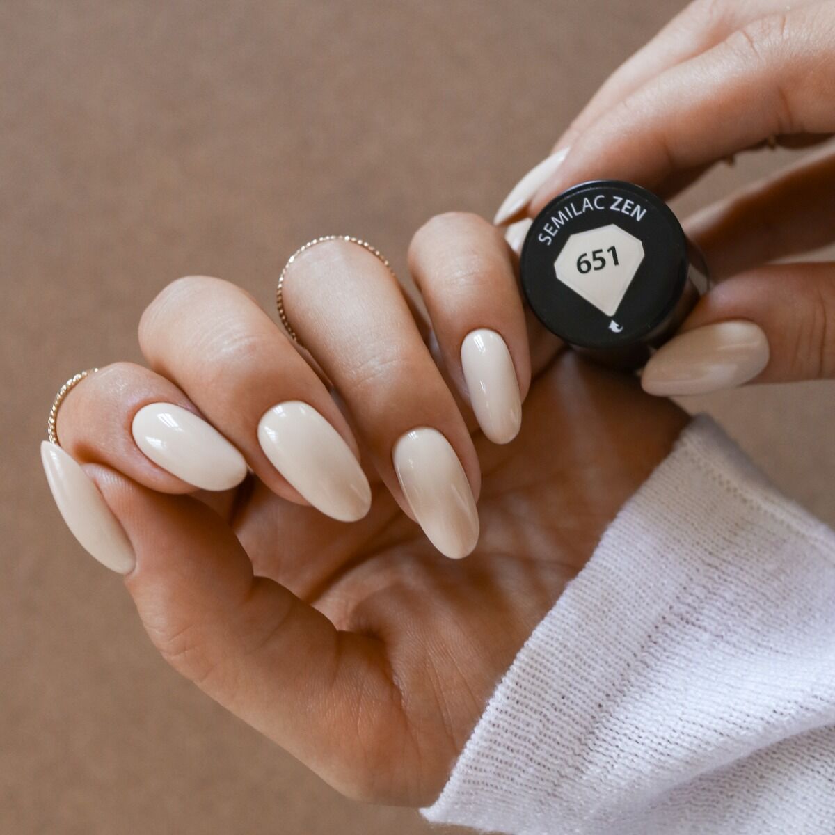 Gelpolish 651 Zen - 7 ml-UV Hybrid-Semilac-NR Kosmetik
