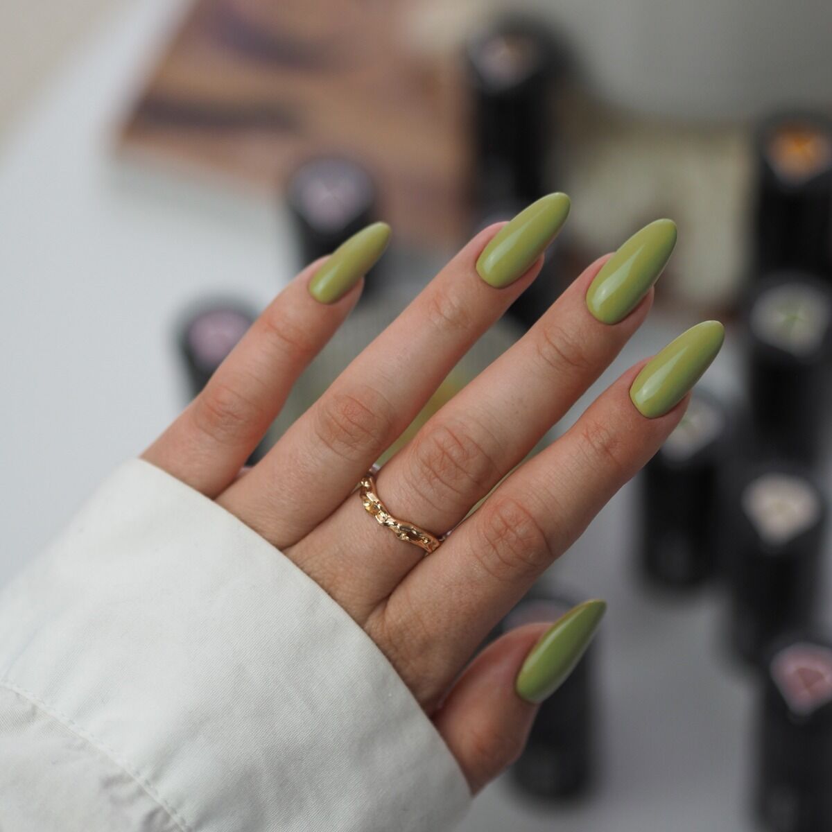 Gelpolish 659 Matcha Latte - 7 ml-UV Hybrid-Semilac-NR Kosmetik