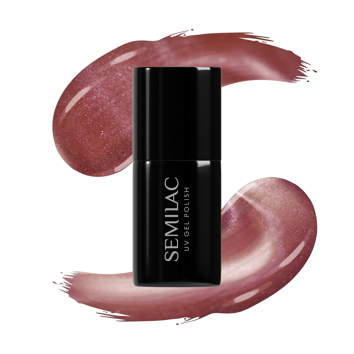 UV Hybrid 663 Blush Gloss 7 ml-CAT EYE-Semilac-NR Kosmetik