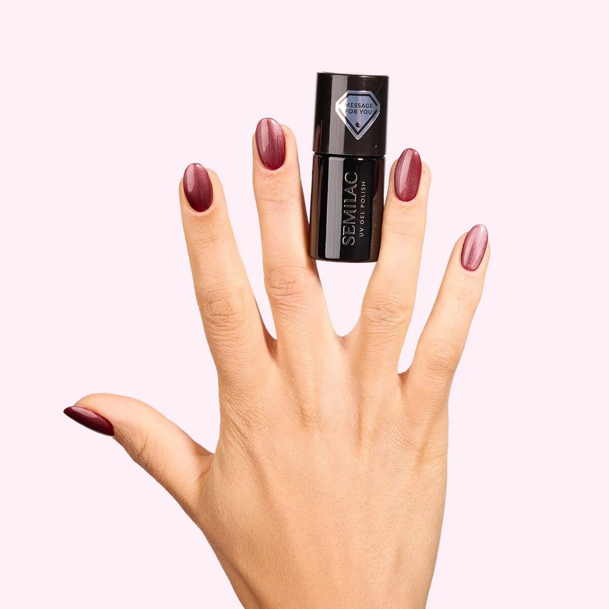 Gelpolish 738 Cherry Choco Jelly Gloss - 7 ml -Gelpolish-Semilac-NR Kosmetik