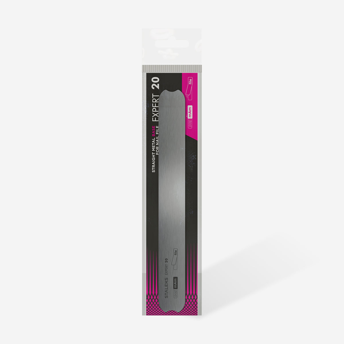 Straight Metal Base til Neglefil - EXPERT 20-neglefil-STALEKS-NR Kosmetik