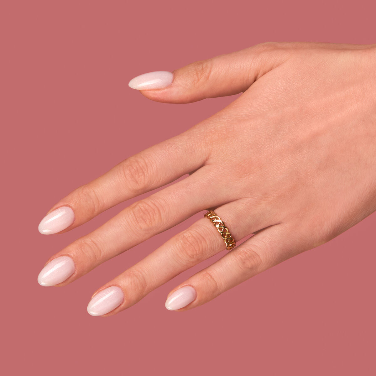 Extend 5i1 Glitter Delicate Pink 806 - 7 ml-Gelpolish Opbygning-Semilac-NR Kosmetik