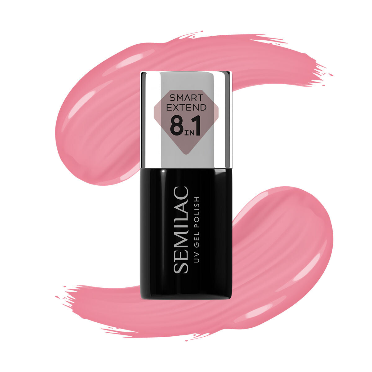 Smart Builder 8in1 - Pastel Pink 813 - 7 ml-Gelpolish Opbygning-Semilac-NR Kosmetik