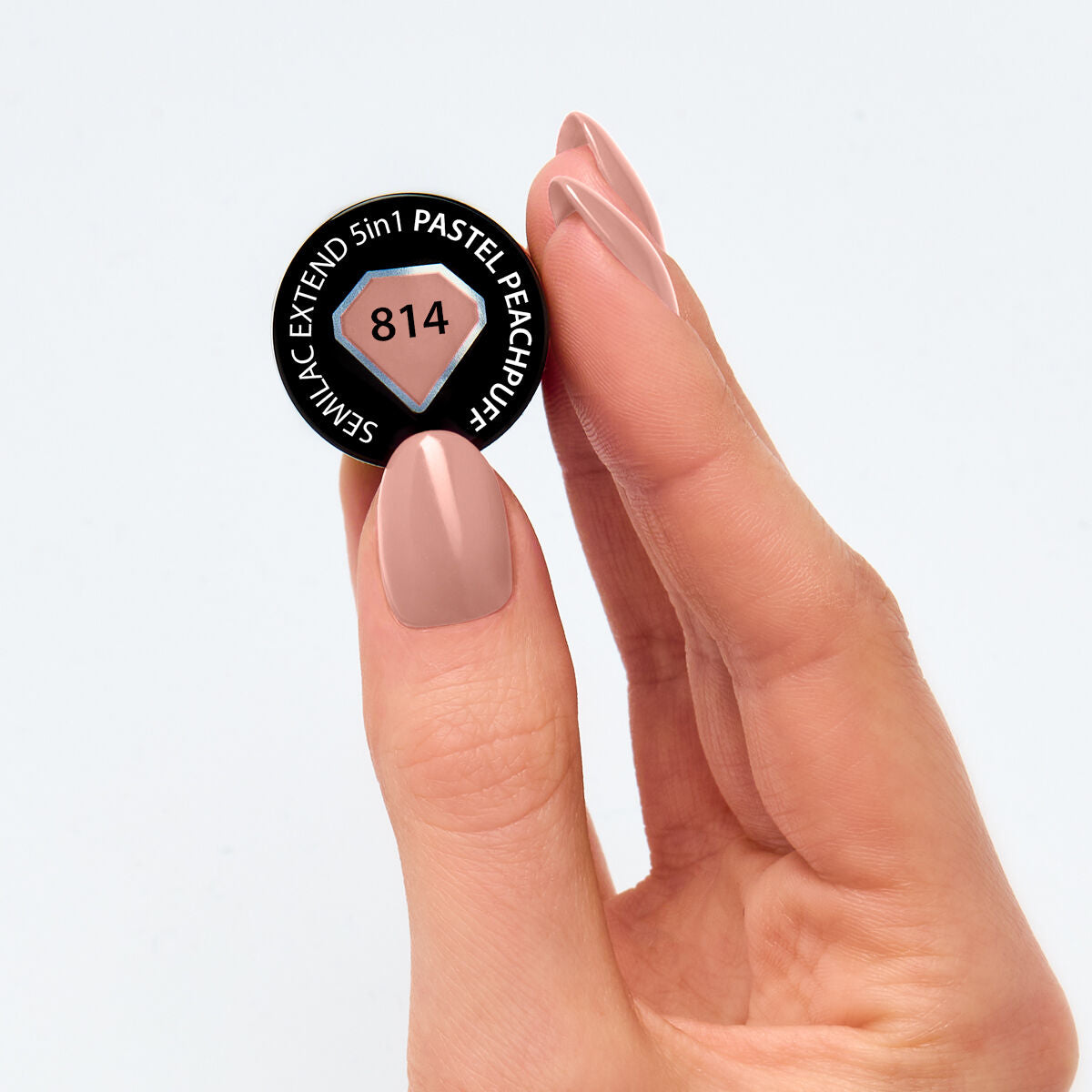 Extend 5i1 Pastel Peach 814 - 7 ml-Gelpolish Opbygning-Semilac-NR Kosmetik