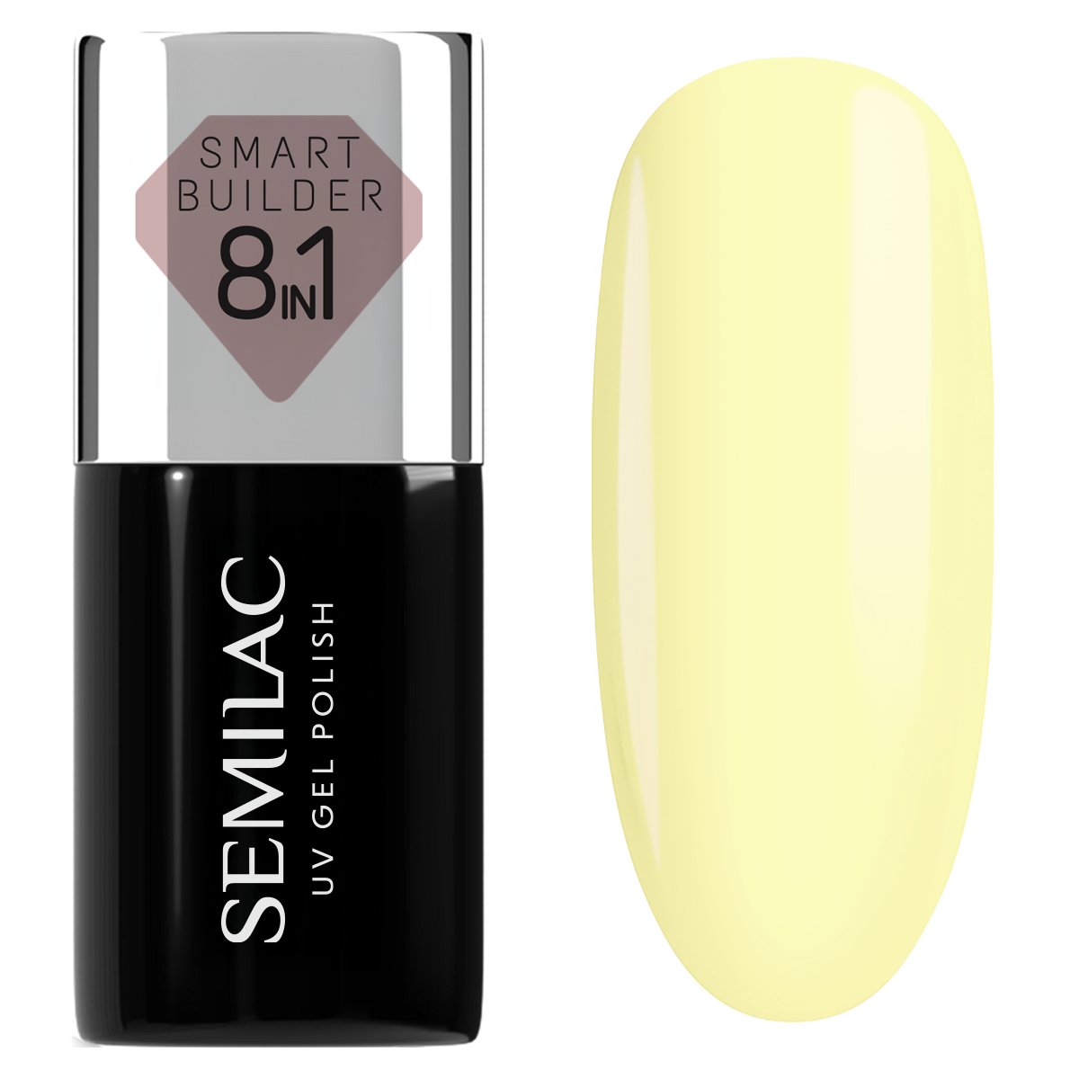 Smart Builder 8in1 - Vanilla Cream 823 - 7 ml-Gelpolish Opbygning-Semilac-NR Kosmetik