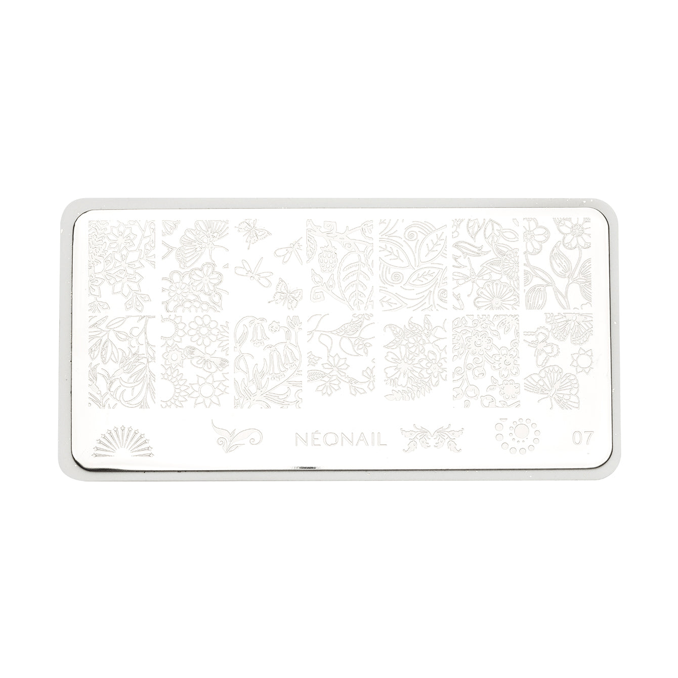Stamping Plate #7-Neglepynt-NeoNail-NR Kosmetik