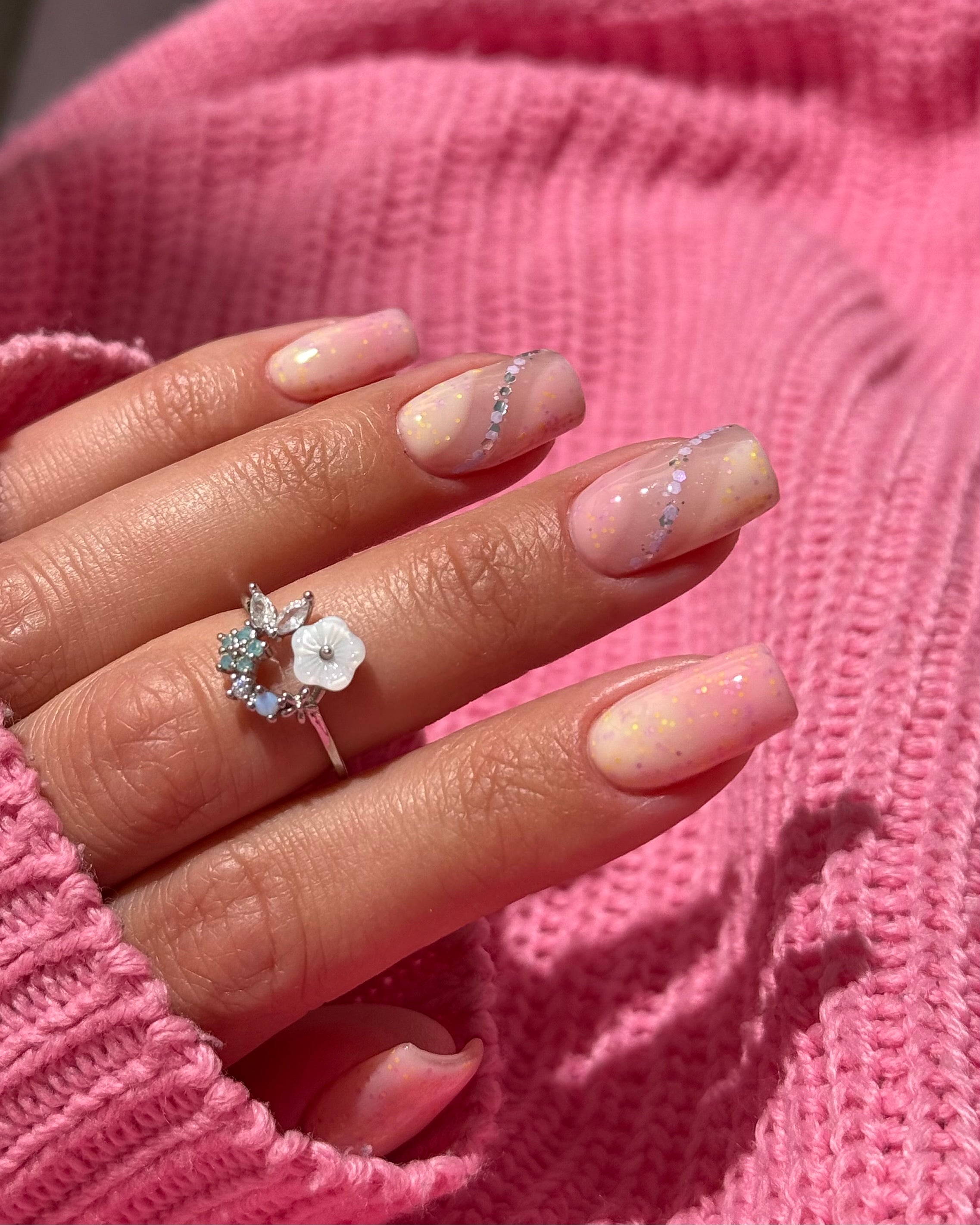 Gelpolish 925 Silver & Violet Drops - 7 ml-UV Hybrid-Semilac-NR Kosmetik