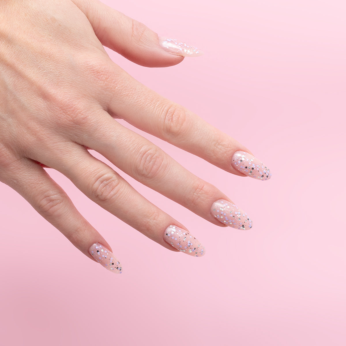 Gelpolish 925 Silver & Violet Drops - 7 ml-UV Hybrid-Semilac-NR Kosmetik