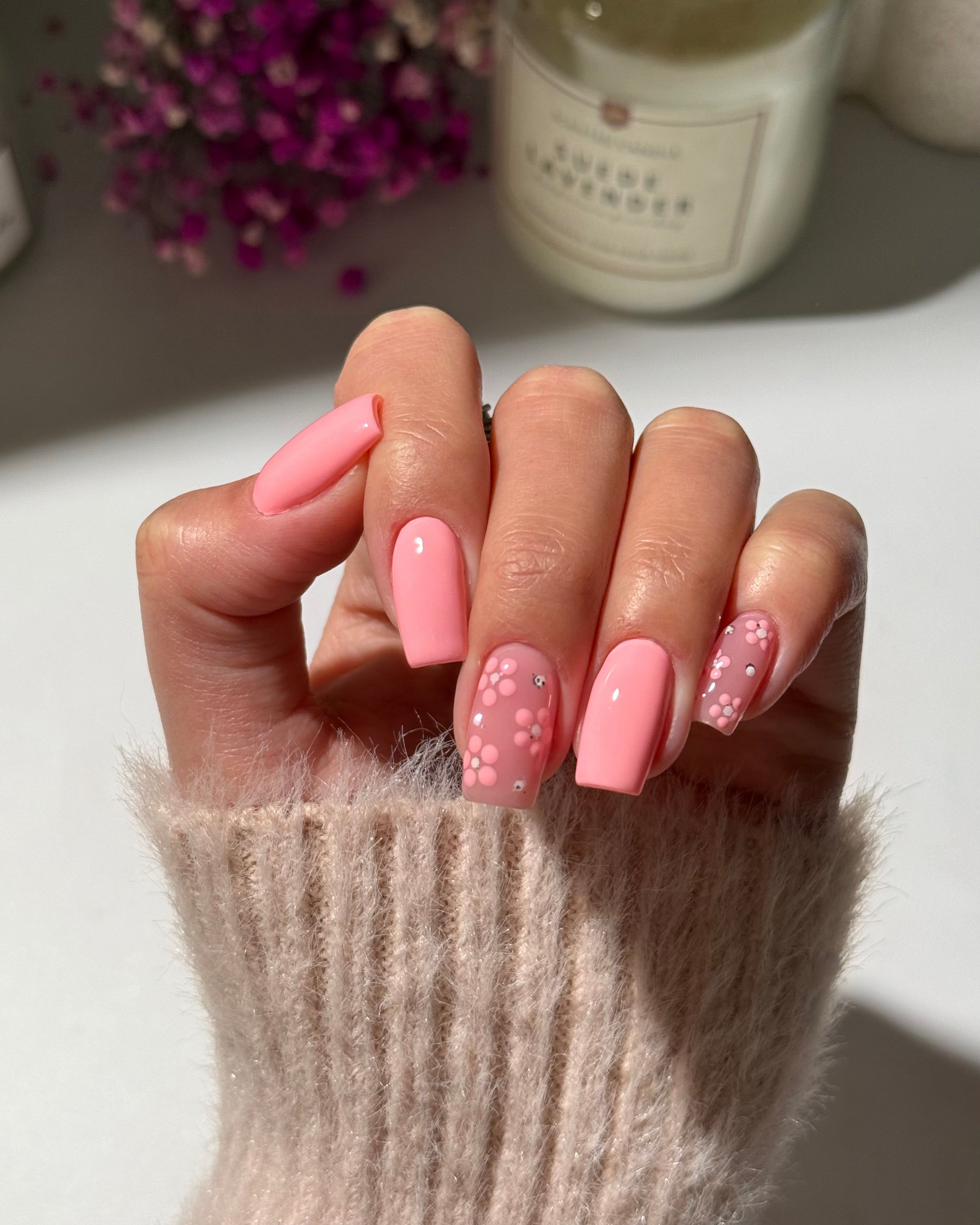 Gelpolish 924 Silver & White Drops - 7 ml-UV Hybrid-Semilac-NR Kosmetik