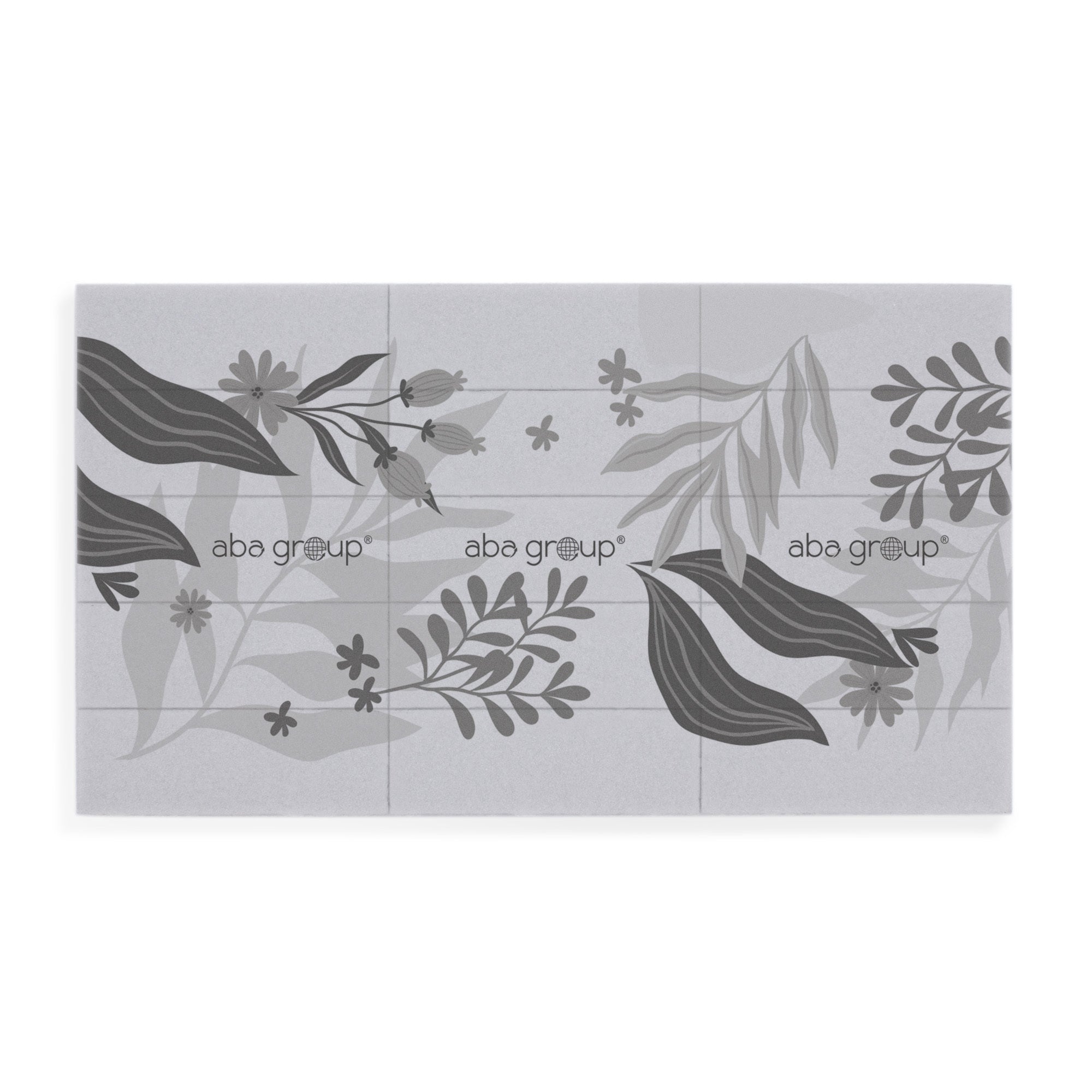 Tear-off buffer "Flowers" 100/180-Buffer-ABA-15 stk.-NR Kosmetik